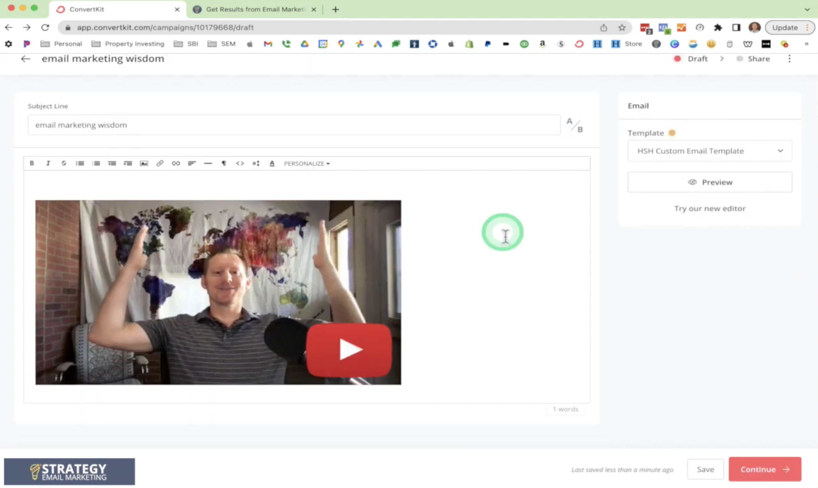 Using ConvertKit to Embed Video into Email Content